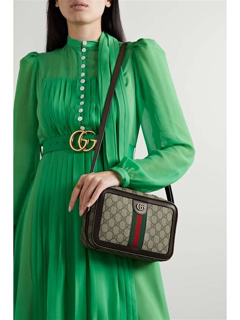 gucci small ophidia leather shoulder bag|gucci clear small handbags.